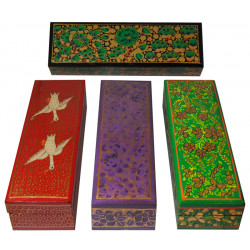Boites a stylo en papier mache