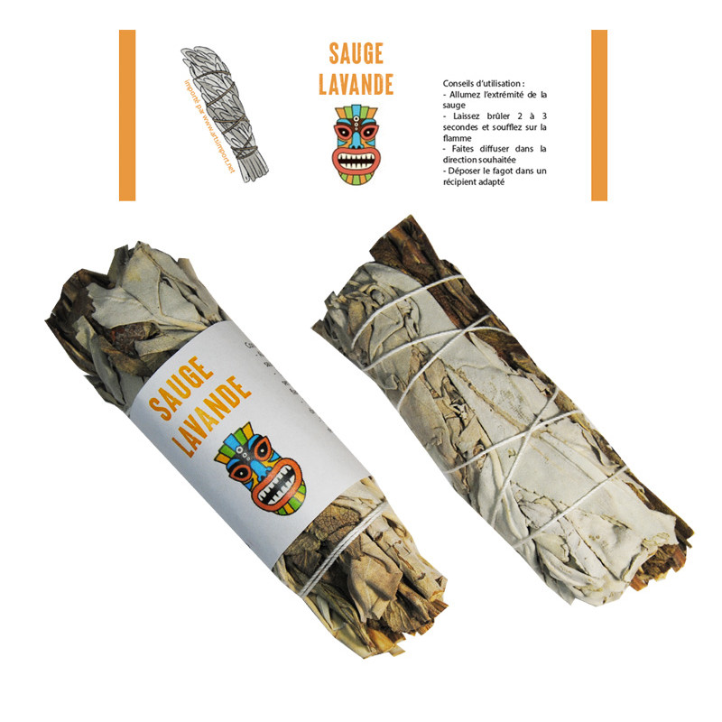 SAUGE LAVANDE EN FAGOT 25GR