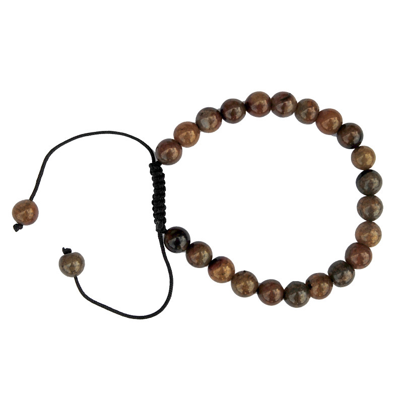 Bracelet nepalais agate 6mm