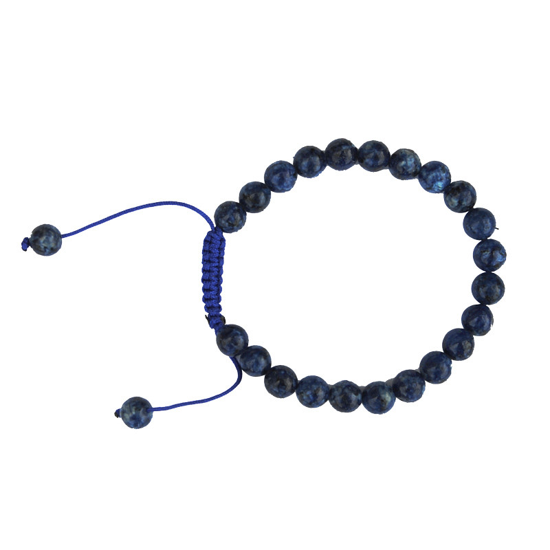 Bracelet nepalais Lapis Lazuli 6mm