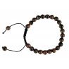 Bracelet nepalais oeil de tigre 6mm