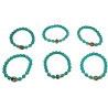 Bracelet nepalais turquoise 8mm