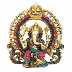 Statue de ganesh 22 cm, 2,5 kg