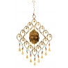 Mobile Tete de Buddha avec clochettes dore