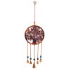 Mobile arbre de vie cuivre avec clochettes