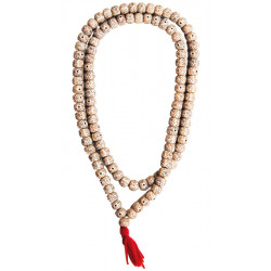Collier imitation graines de lotus