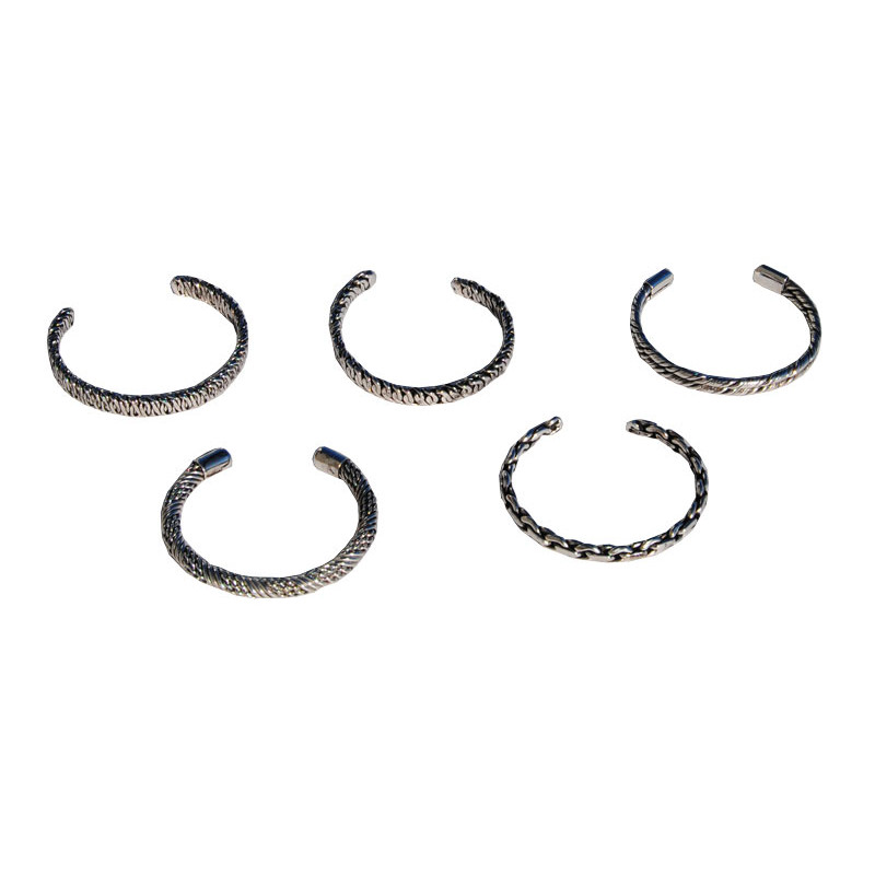 Bracelet metal blanc multi-modeles