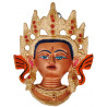Accroche murale visage Tara en metal 13cm