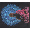 TENTURE BOUDDHA BLEUE