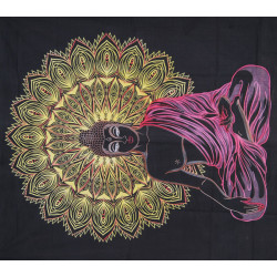 TENTURE BOUDDHA JAUNE
