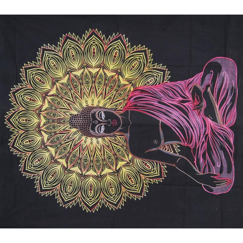 TENTURE BOUDDHA JAUNE