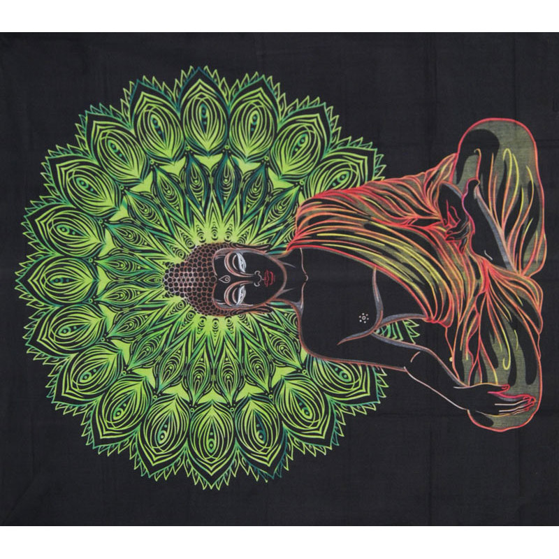 TENTURE BOUDDHA VERT
