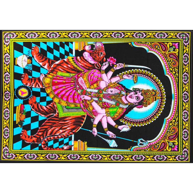 Mini tenture fluo Amba  (100cm x 75 cm)