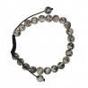 Bracelet nepalais larvikite pierre 6mm
