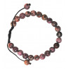 Bracelet nepalais rhodonite pierre 6mm