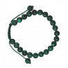 Bracelet nepalais malachite pierre 6mm