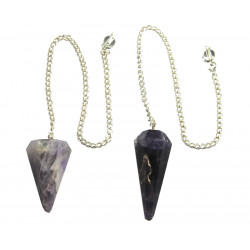 Pendule en amethyste