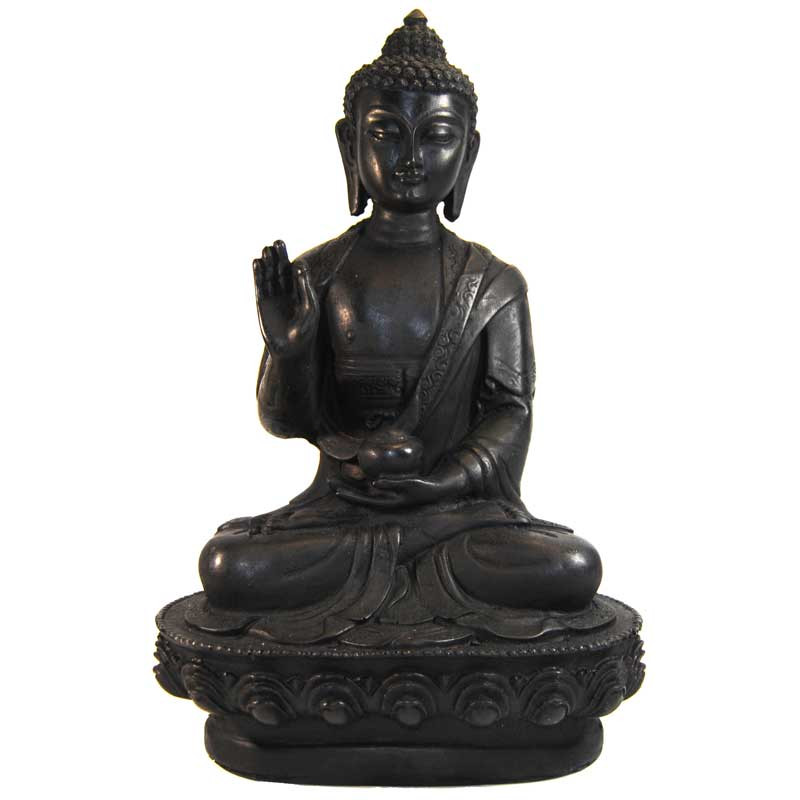 Statuette de Bouddha en resine Statuette de Bouddha en resine