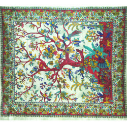 TENTURE ARBRE DE VIE VERT