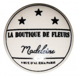 Boutons de tiroirs en faience 