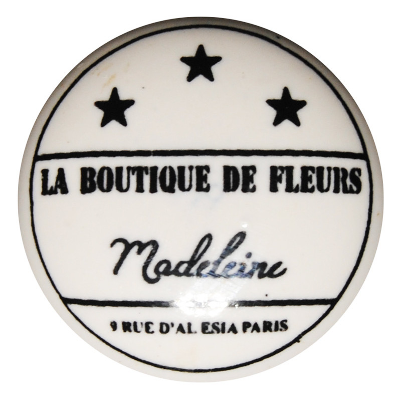 Boutons de tiroirs en faience 