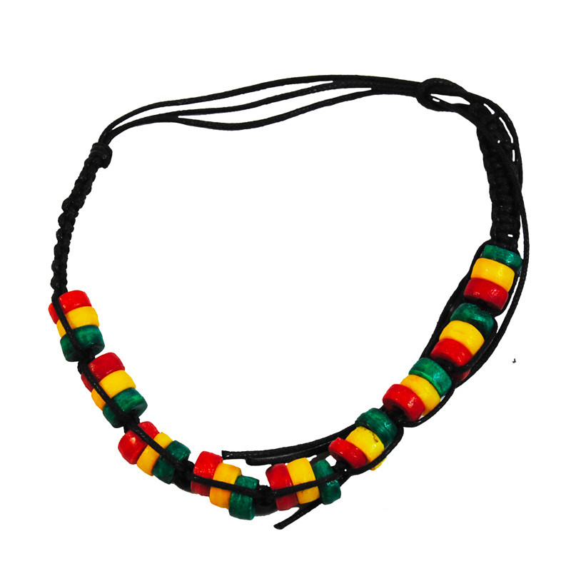 Bracelet perle rasta
