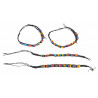 Bracelet perles multicolores