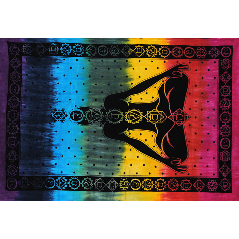 PETITE TENTURE MEDITATION CHAKRA MULTICOLORE