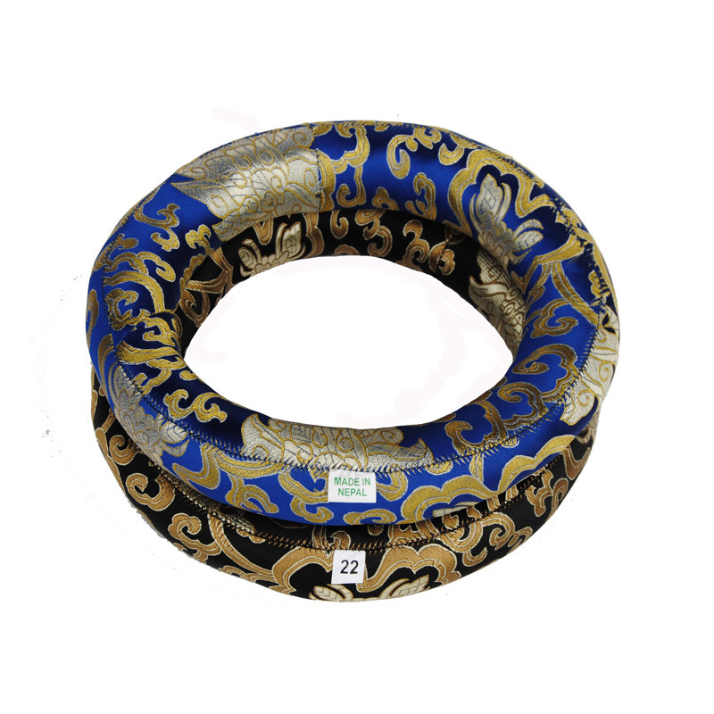 Coussin rond 22 cm pour bol chantant