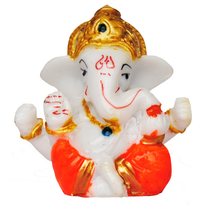 Statuette de Ganesh en resine