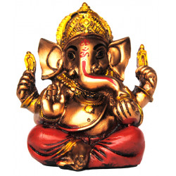 Statuette de Ganesh en resine