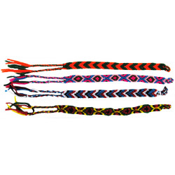 Bracelets en fil de coton tresse