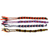 Bracelets en fil de coton tresse