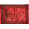 Mini tenture arbre de vie rouge (110 cm X 70 cm)