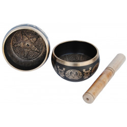 Bol chantant tibetain bouddha moyen modele (400 a 550g)