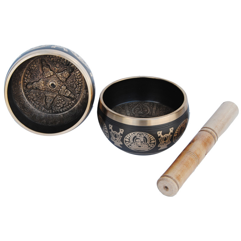 Bol chantant tibetain bouddha moyen modele (400 a 550g) Bol chantant tibetain bouddha moyen modele (400 a 550g)
