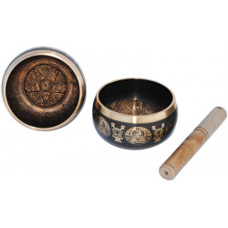 Bol chantant tibetain bouddha grand modele (550 a 750g)