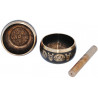 Bol chantant tibetain bouddha grand modele (550 a 750g)