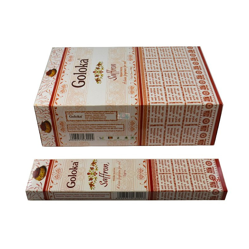 GOLOKA  SAFRAN (12 x 15 GRS )
