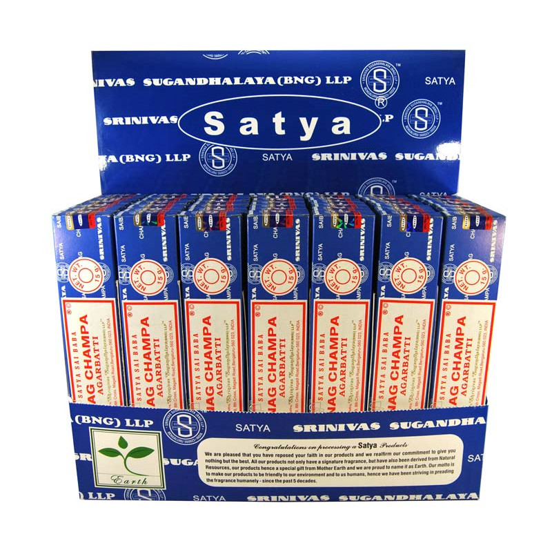 PRESENTOIR NAG CHAMPA SATYA SAI BABA (42 X 15 GRS)