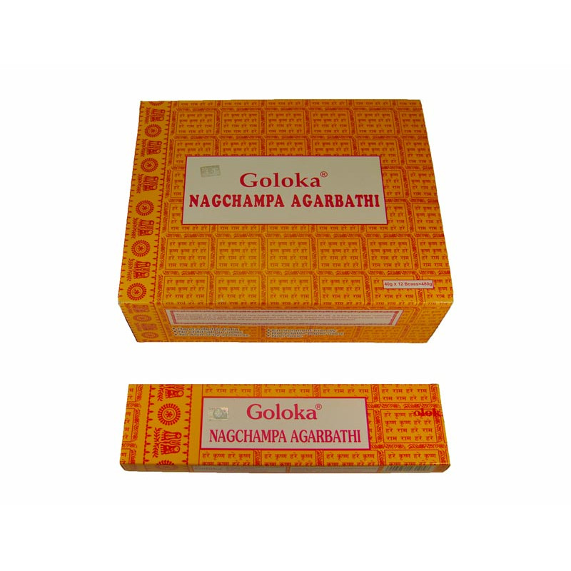 GOLOKA NAG CHAMPA (12 x 40 GRS) GOLOKA NAG CHAMPA (12 x 40 GRS)