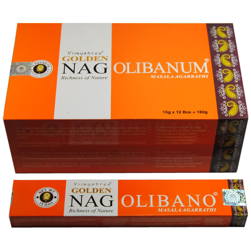 GOLDEN NAG OLIBANO (12x15 GRS)