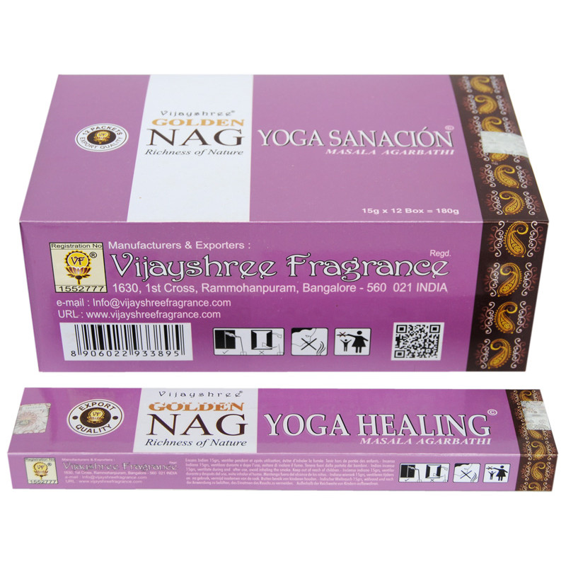 GOLDEN NAG YOGA HEALING (12x15 GRS)