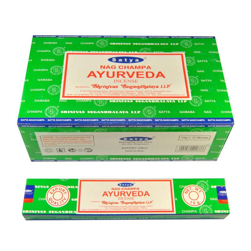 SATYA AYURVEDA (12x15 GRS)