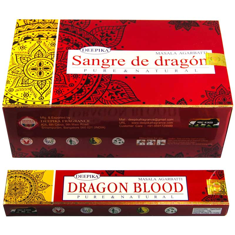 DEEPIKA SANG DE DRAGON (12 X 15 GRS) DEEPIKA SANG DE DRAGON (12 X 15 GRS)
