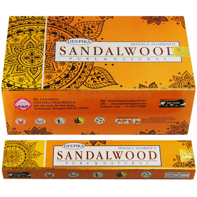 DEEPIKA LEGNO DI SANDALO (12 X 15 GR)