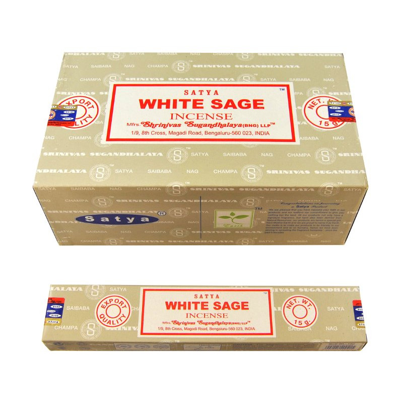 SATYA WHITE SAGE (12x15 GRS)