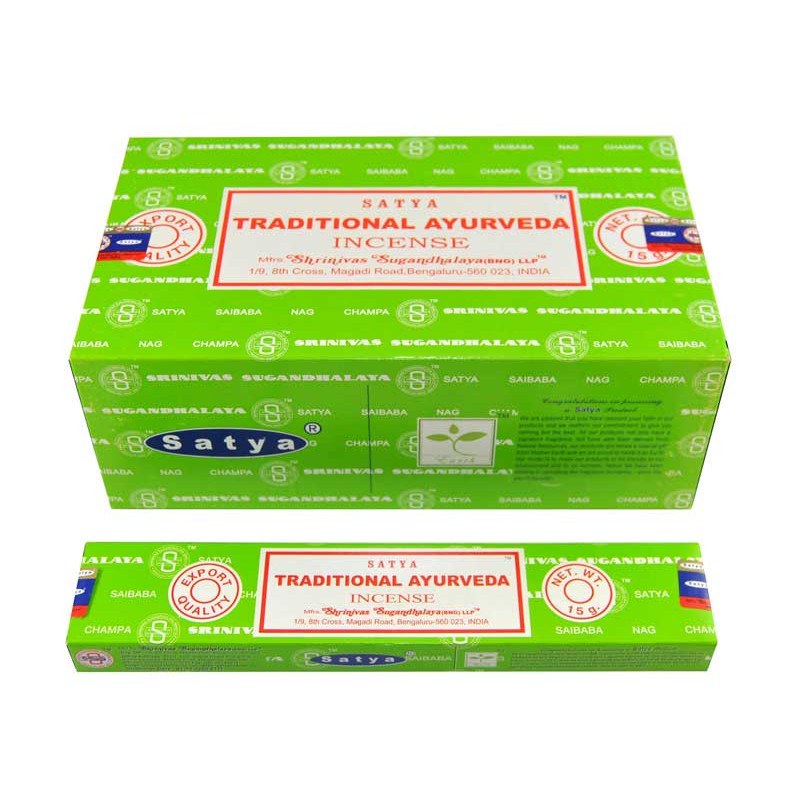 SATYA TRADITIONNAL AYURVEDA (12x15 GRS)