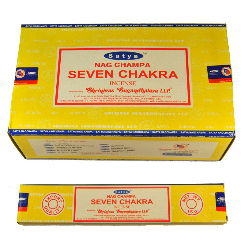 SATYA 7 CHAKRA (12x15 GRS)