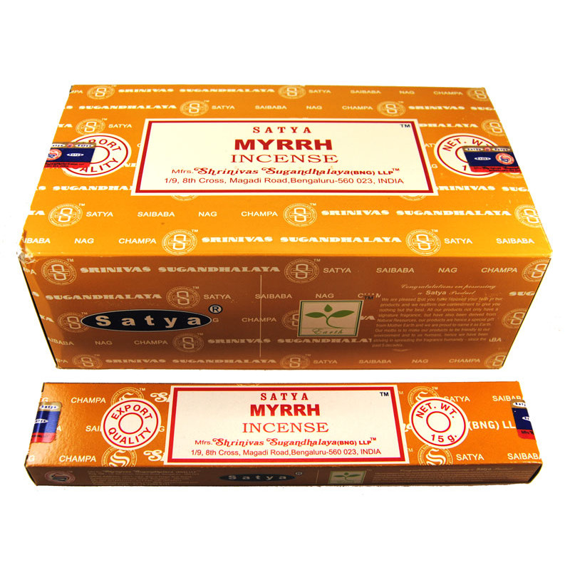 SATYA MYRRH (12x15 GRS)